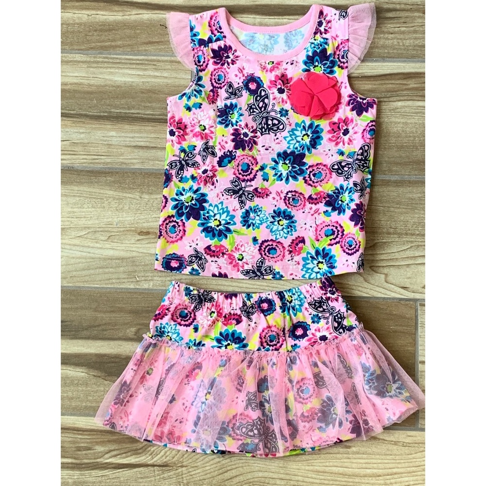 3/$10 Girls 2 pc floral set | Children’s place 2T